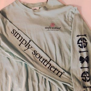 simply southern long sleeve tee